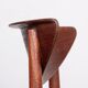 6 Danish chairs in teak and sea rush, model 316 by Peter Hvidt 1960.
