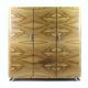 Restored Bauhaus Chromed Tubular Steel Wardrobe from Hynek Gottwald, 1930s