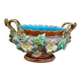 Antique jardinière in slipware