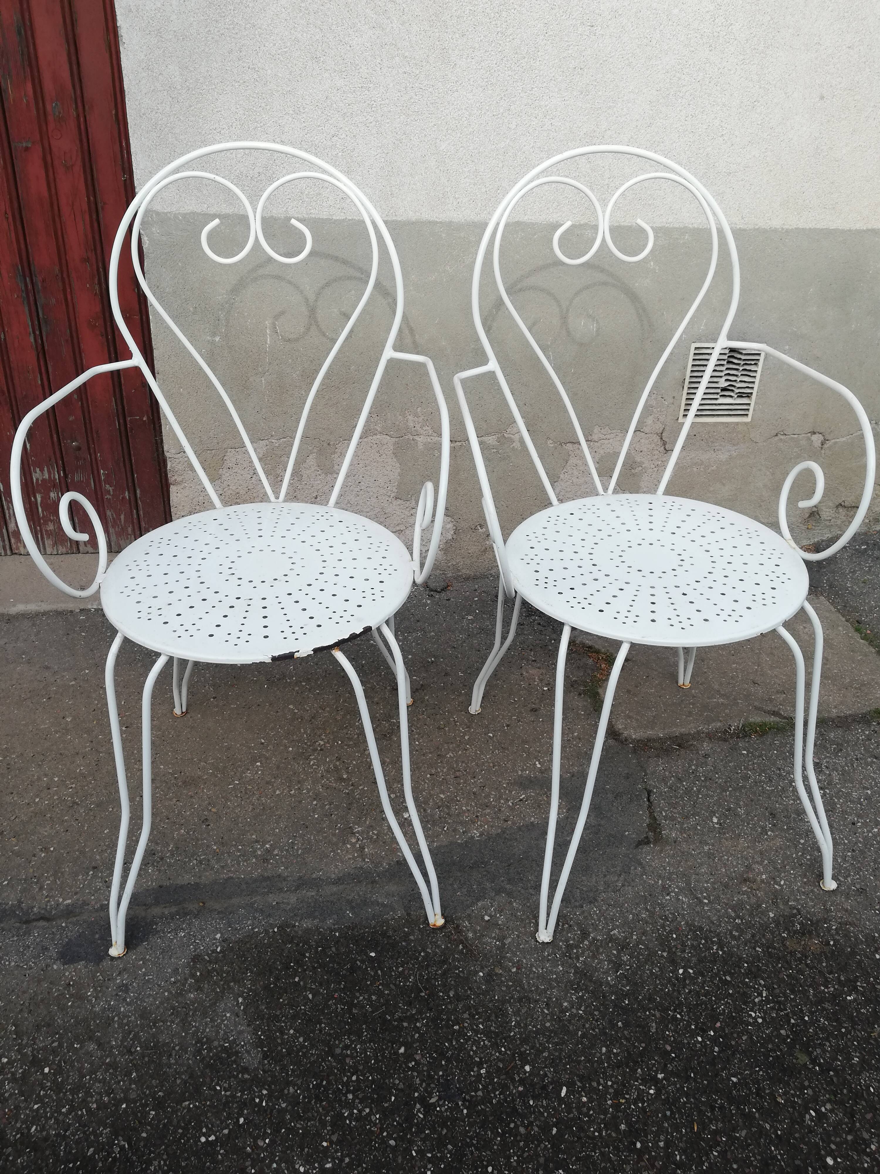 Wrought iron garden room