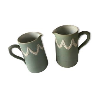 Vintage wedgwood-style teacups