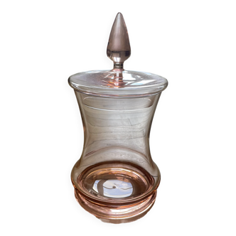 Blown glass pot 251016