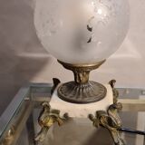 Marble lamp art deco 25x15cm