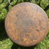 6 adjustable industrial workshop stools, 50s/60s