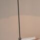 Wrought iron tripod floor lamp 1960