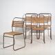 Chaises de jardin anciennes (vers 1920). Ensemble de 4 pièces #2