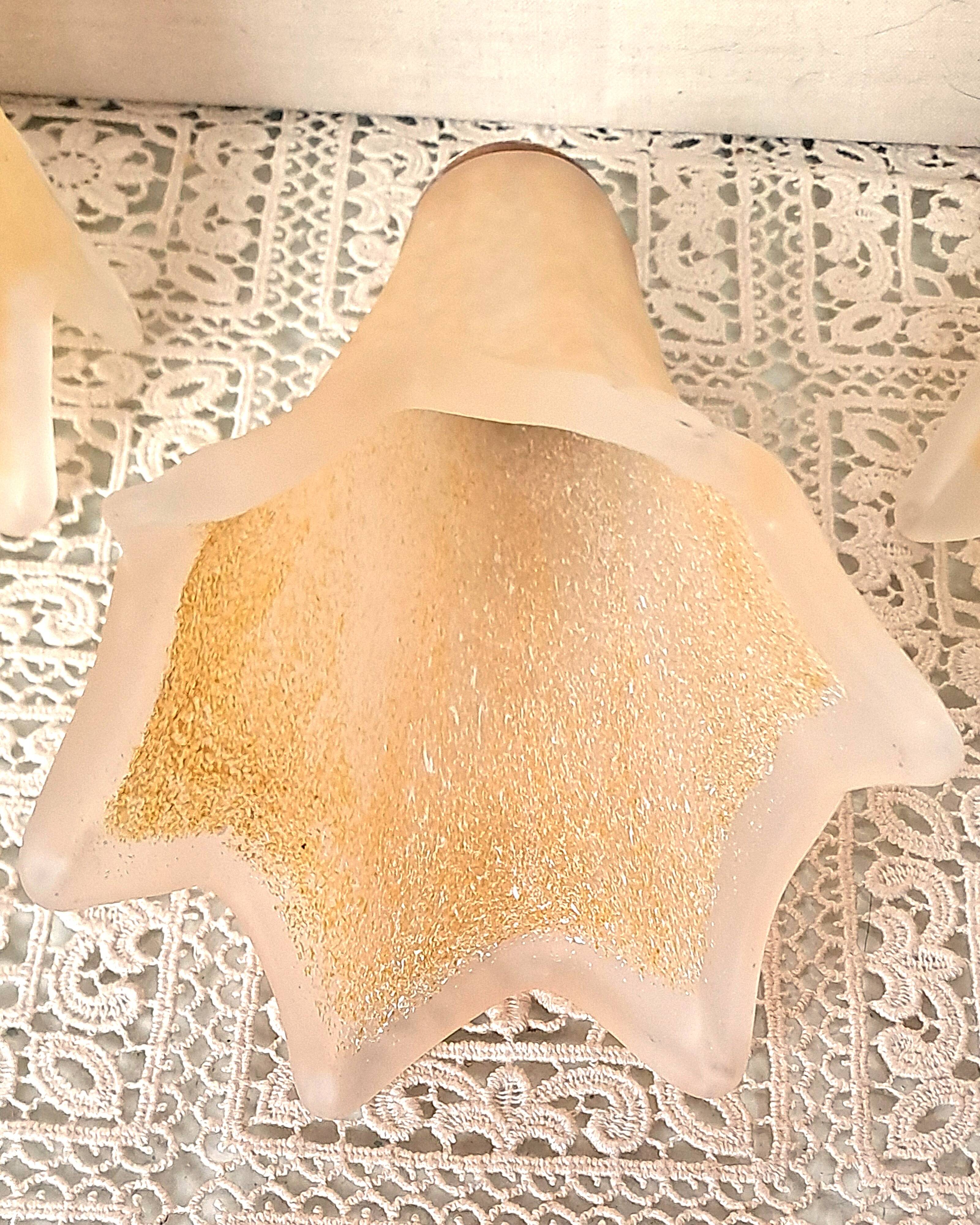 Suspensions Lustre ceiling light Opaline glass France POP 1960 Decoration reduced