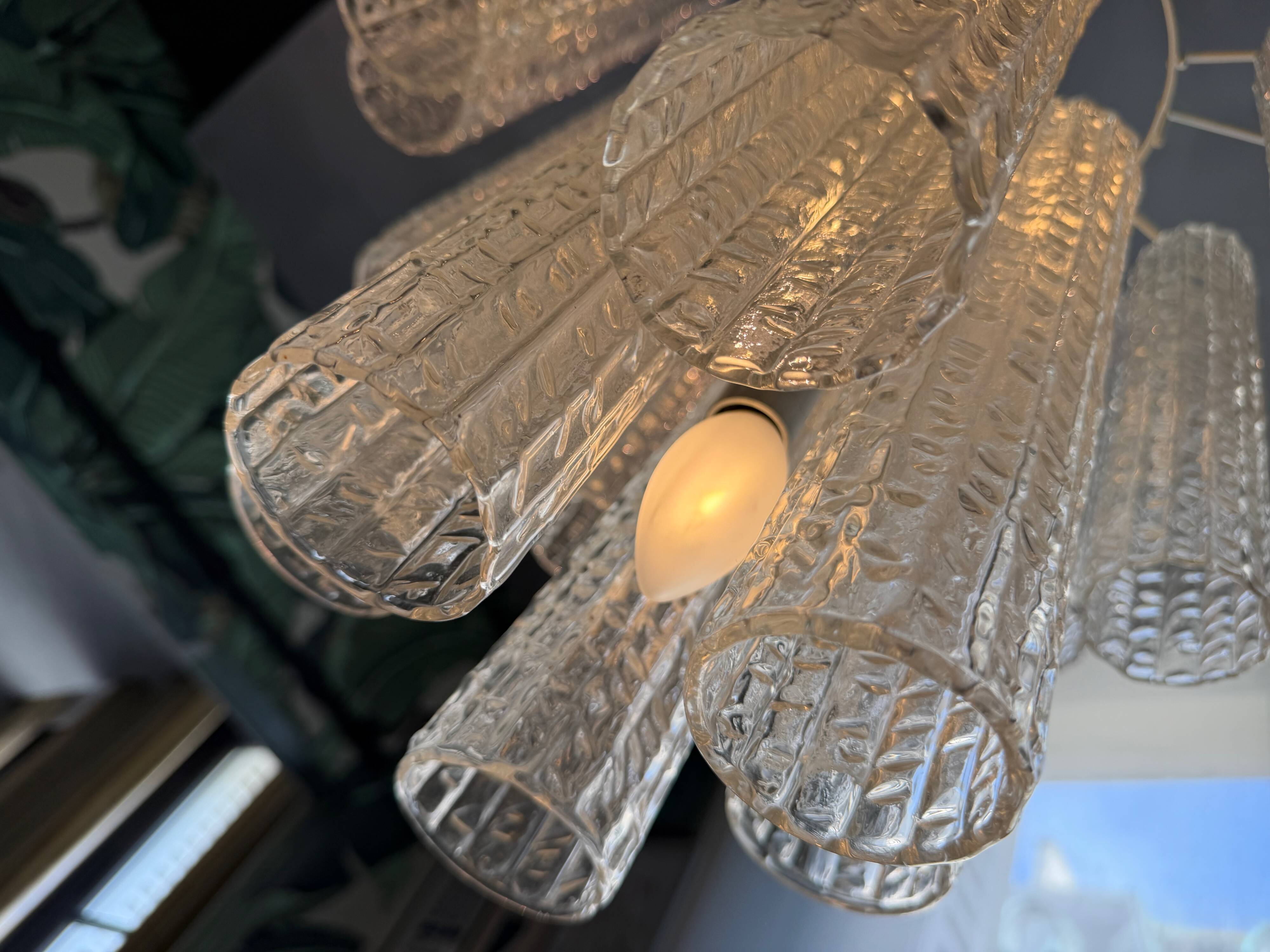 Murano glass wall light fixture