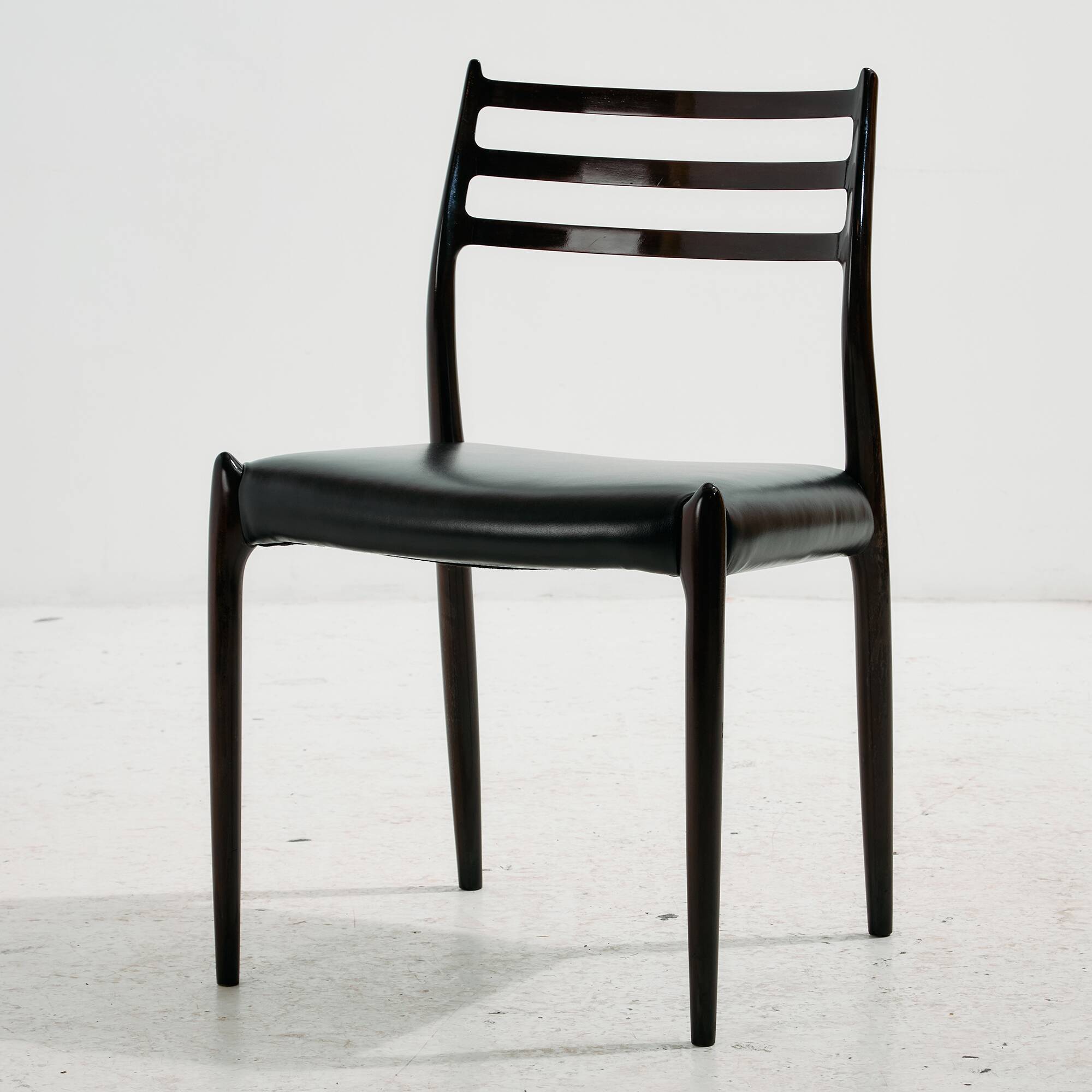 Model 78 chair, by Niels O. Møller for J.L. Møllers Møbelfabrik, Set of 2