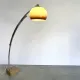Large extendable arch floor lamp, 1970s