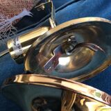 4 vintage wall lamps