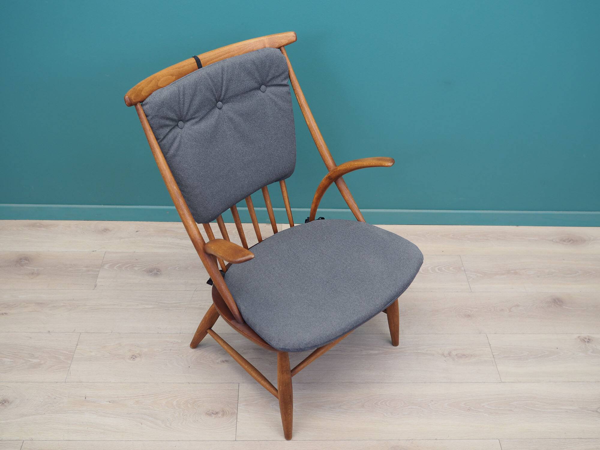 Beech chair, Danish design, 1960s, designer: Illum Wikkelsø, manufacture: N