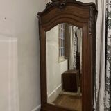 Antique chest of drawers with mirror
