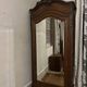 Antique chest of drawers with mirror