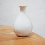 Vintage white porcelain vase by Seltmann Weiden, Germany