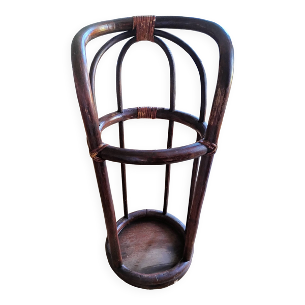 Porte parapluie bambou ancien