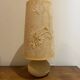 stone lamp with its lampshade in dried flowers 1970