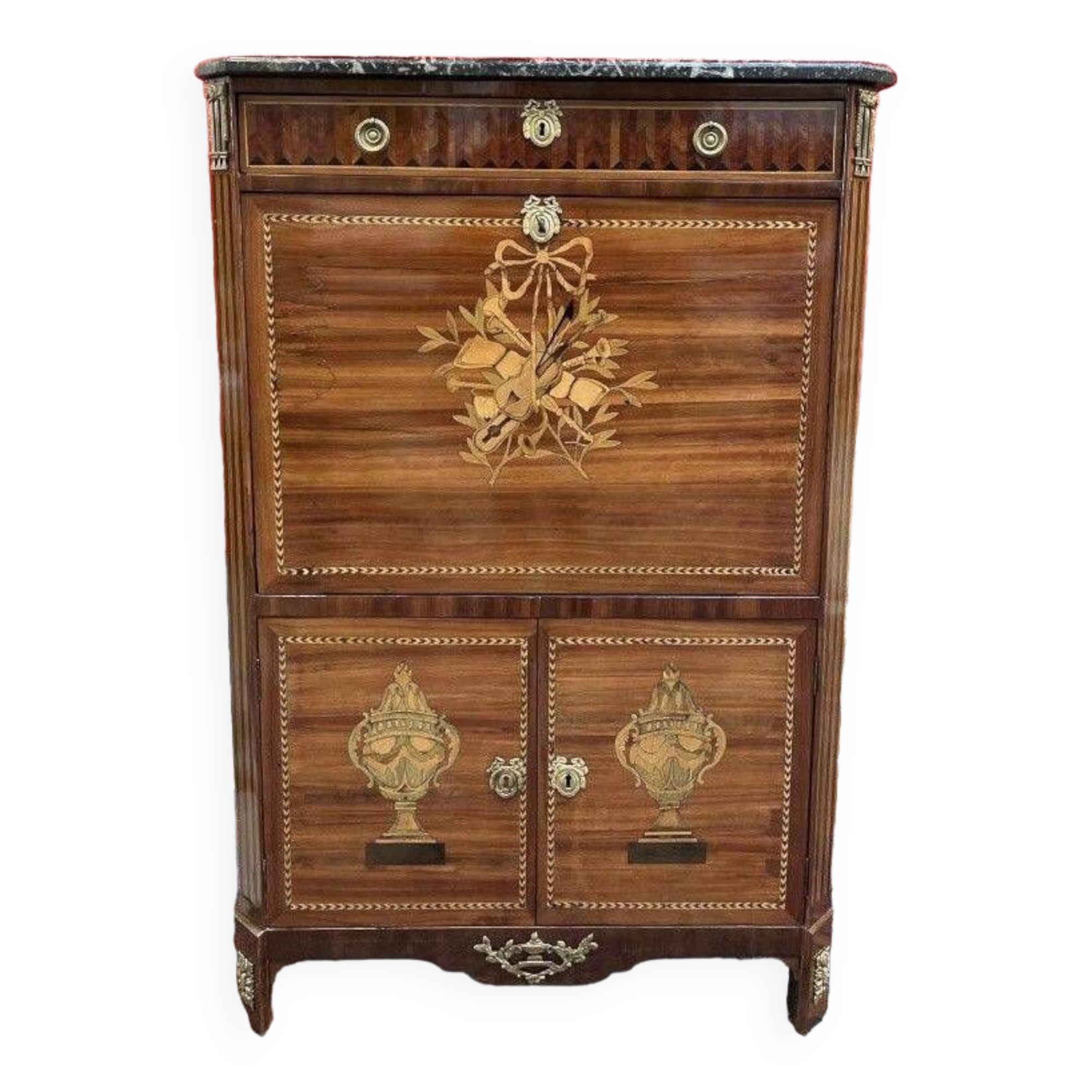 Secretary Louis xvi stamped