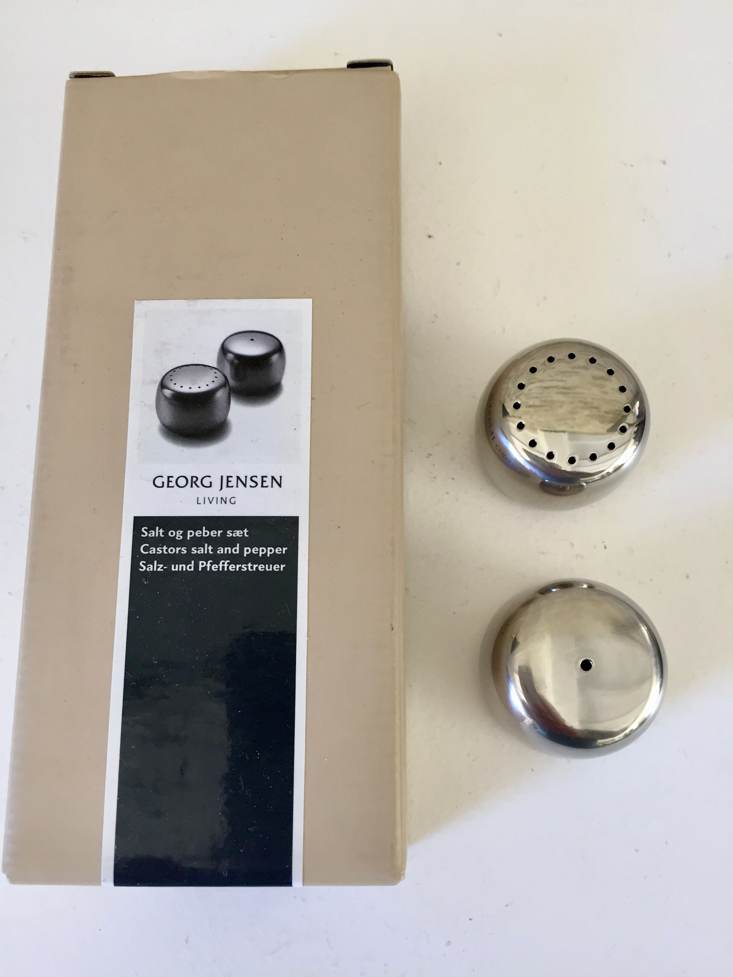 Sel / poivre Georg Jensen