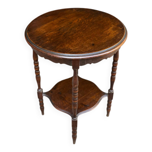 Étagère ronde art déco