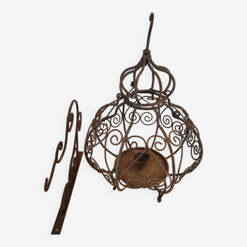Berber wrought iron lantern
