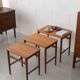 Danish teak nested tables