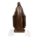 Large Holy Maria Statue in Bronze Painted Plaster, Belgium, 1930s