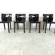 Model 4870 Dining Chairs by Anna Castelli Ferrieri for Kartell, 1980s, Set of 4