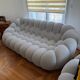 Bubble grey sofa rochebobois