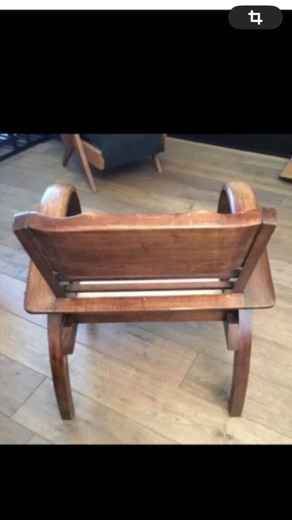 Fauteuil style colonial