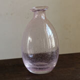 Blown glass gourd vase