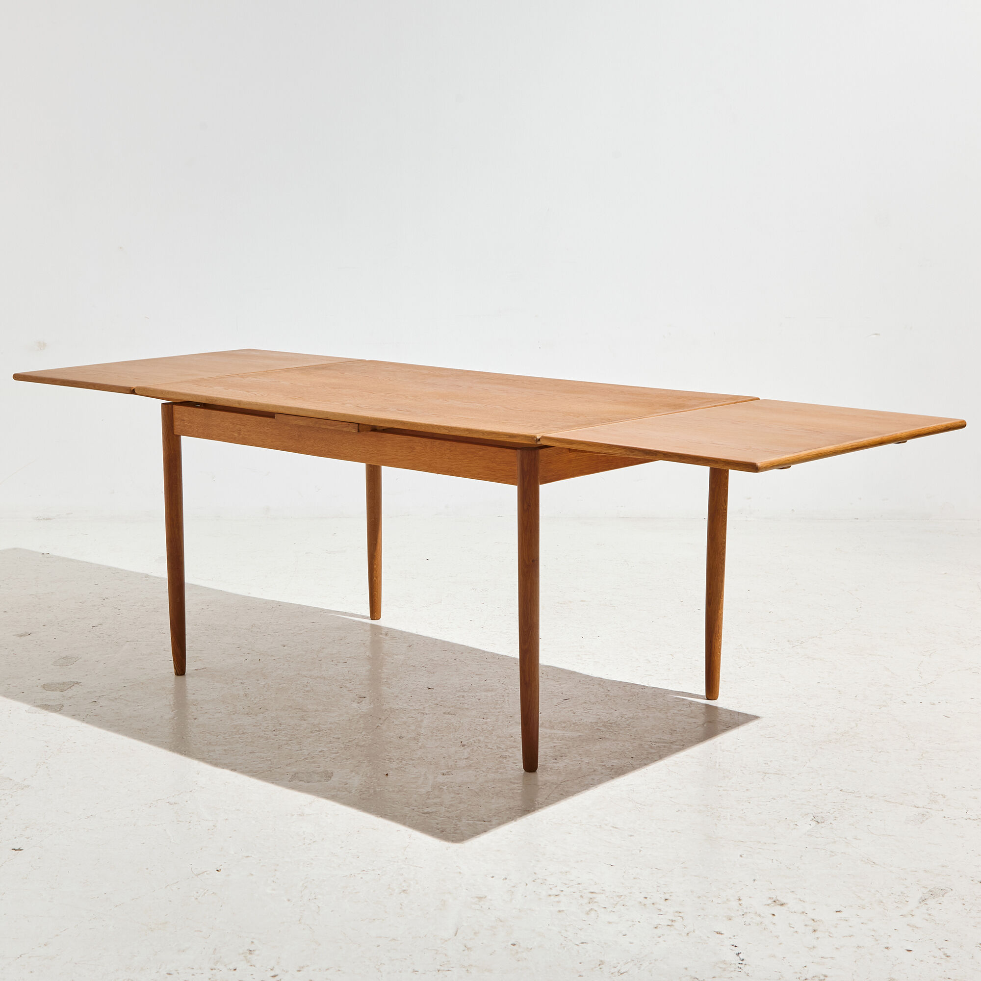 Restored oak dining table