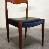 4 Scandinavian chairs from the 60s