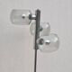 Vintage 1970s space age 3-light floor lamp