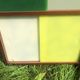 Vintage 60s storage display case with sliding windows