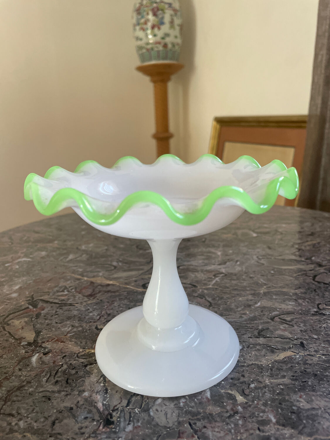 Opaline ring cup Charles X