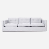 Canapé bergen gris colombe, design scandinave