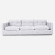 Canapé bergen gris colombe, design scandinave