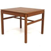 "Casino" side table in teak, Engström & Myrstran, Sweden, 1960