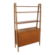 Bibliothèque scandinave  "Tema" en teck Möbel-Ikea Suède 1960