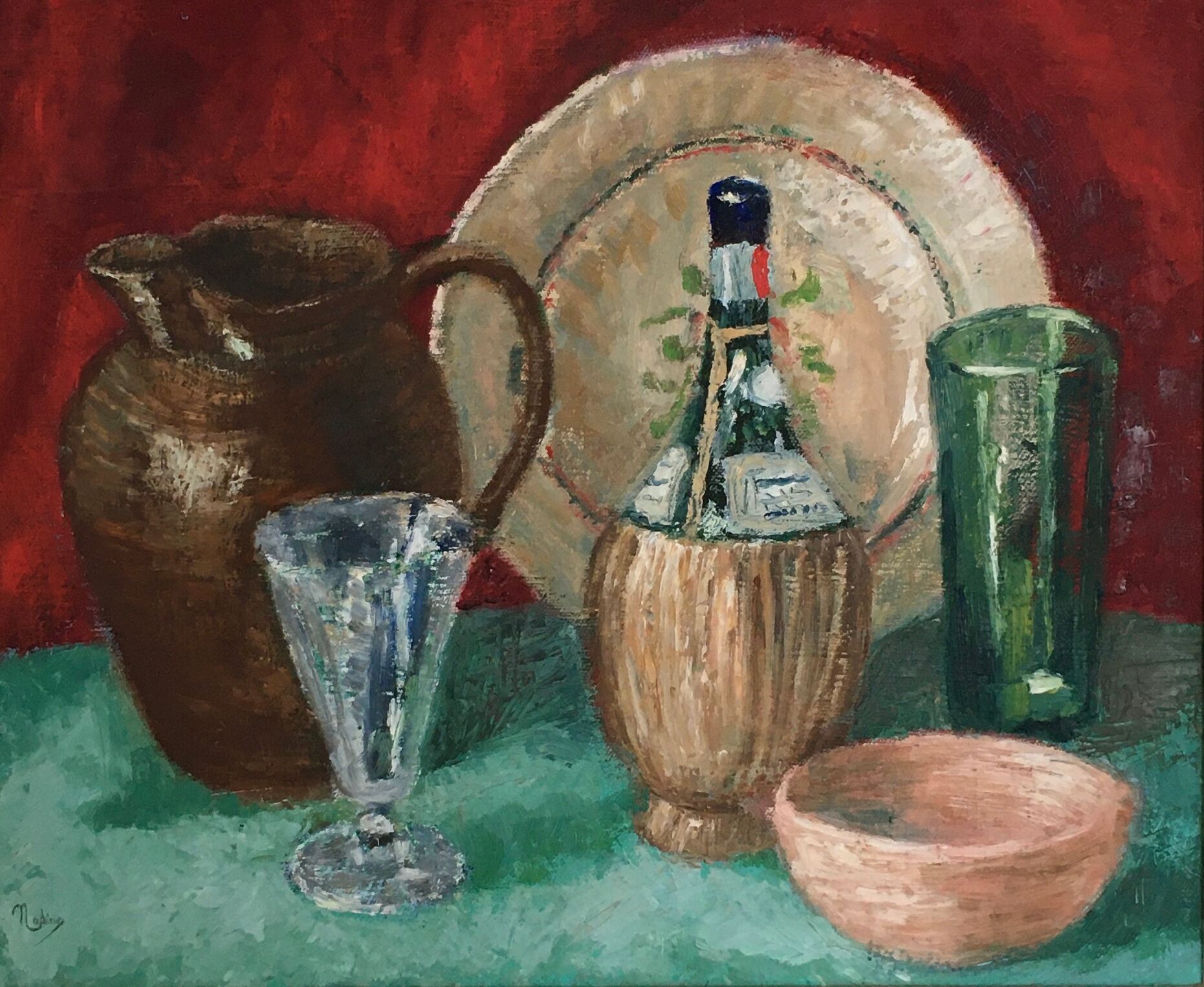 Still life painting