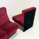 Canapé modulable « Cinema », 3 chauffeuses — Italie, 1970s