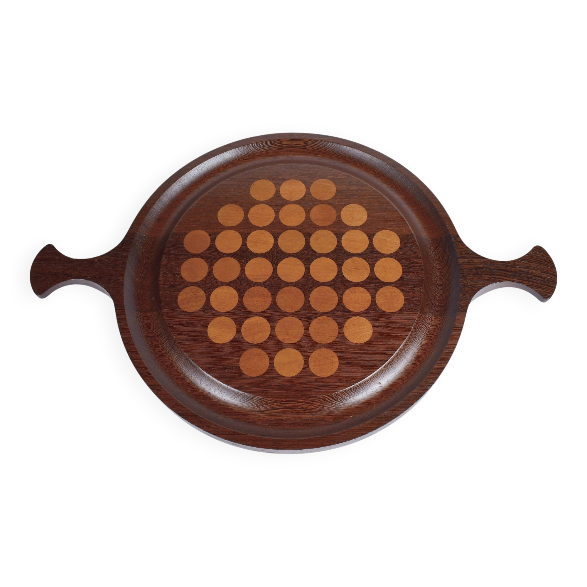 Wenge tray by Skjøde Skjern  1950s