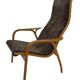 Vintage Swedish lamino armchair Yngve Ekstrom Design