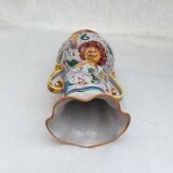 Italian ceramic vase with two handles