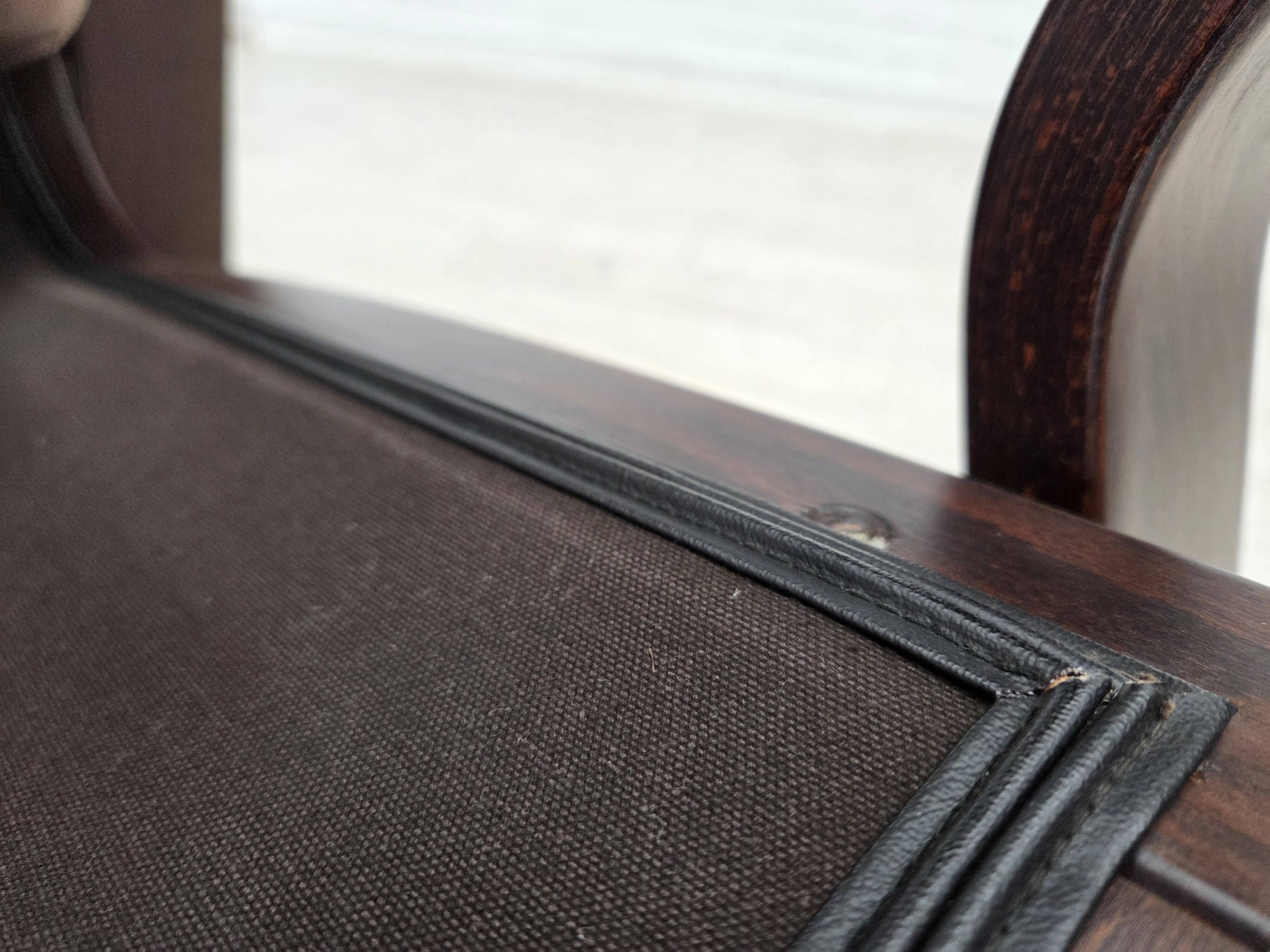 1970s, Danish design by Georg Thams, lounge chair, furniture leather.