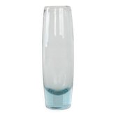Vase en verre, design danois, années 1950, fabricant : Holmegaard, designer : Per L