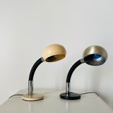 Lampes de table flexibles des années 1970, Gammalux Italie