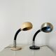 Lampes de table flexibles des années 1970, Gammalux Italie