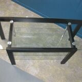 TV / HIFI stand for heavy load in tempered glass and steel